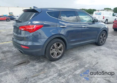 2013 Hyundai Santa Fe Sport from USA, damaged, VIN 5XYZT3LB1DG020304